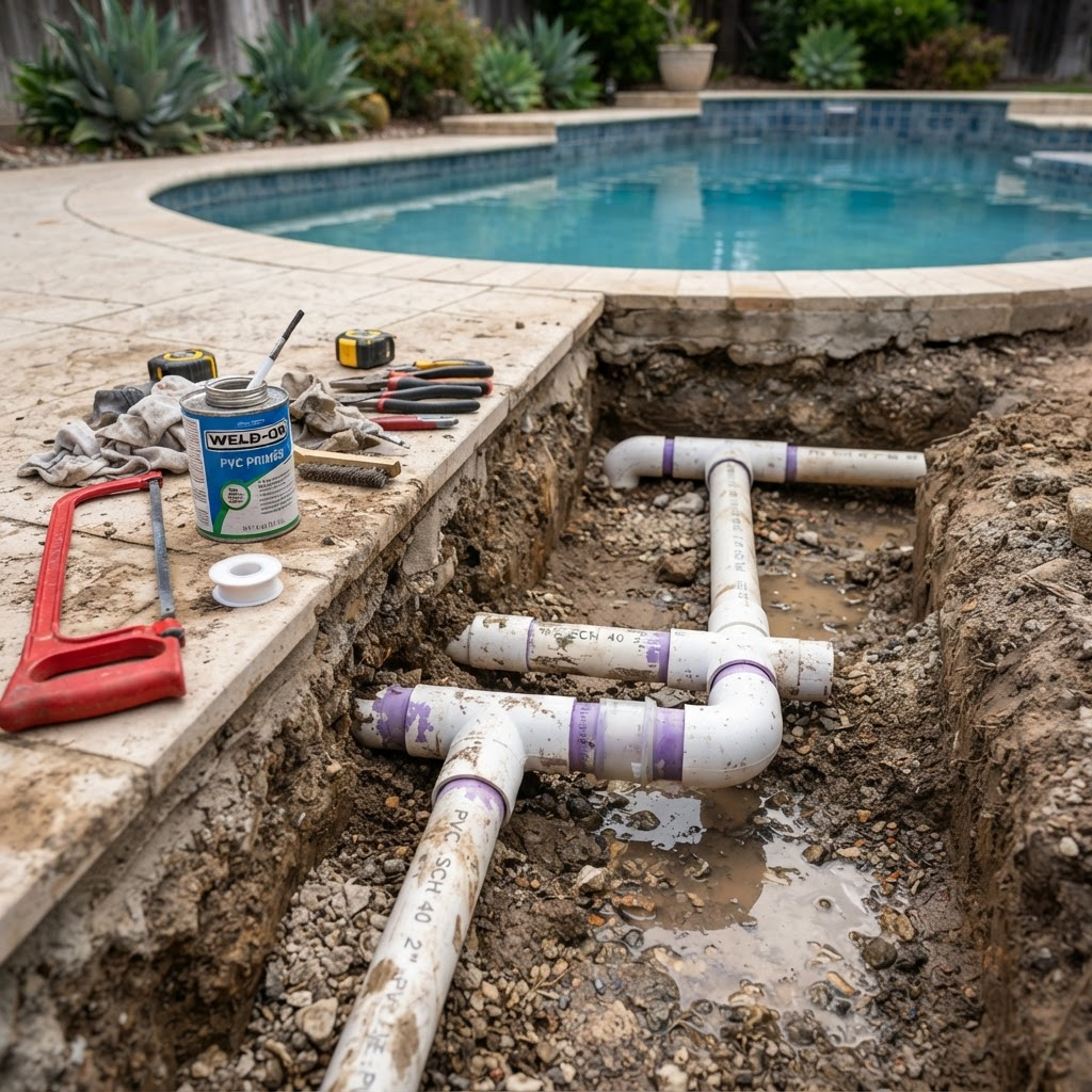 Pool Pipe Repairs Sunshine Coast